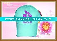 Wholesale cotton baseball cap hat blue
