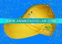Wholesale cotton baseball cap hat yellow