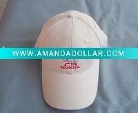 Wholesale cotton baseball cap hat white
