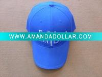 Wholesale cotton baseball cap hat blue