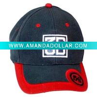Wholesale cotton baseball cap hat navy blue