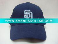 cotton baseball cap hat navy blue