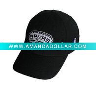 cotton baseball cap hat black