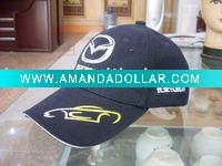Wholesale cotton baseball cap hat navy blue