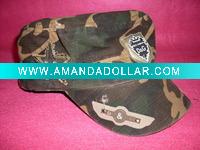 cotton military cap