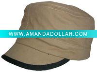 cotton military cap