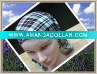 Wholesale fashion many colors 100% cotton hair bandana