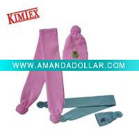 Wholesale Kids set ,knitted set with pompom