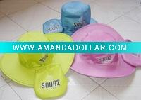 Wholesale folded cowboy hat/Foldable hat/folding hat/nylon hat/cowboy hat