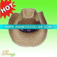 Wholesale 100% Natural Straw hat with logo band