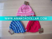 Polar Fleece Kids hat stock USD0.18/PC