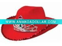 Wholesale cowgirl hat with crown