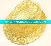 paillette top hat