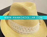 Wholesale straw paper hat