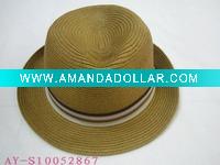 Wholesale Men's straw beach hat