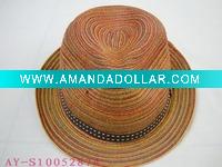 Wholesale Fedora paper straw hat