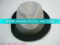 Men's straw beach hat