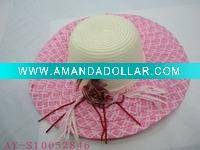 Lady straw beach hat