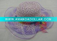 Wholesale ladies raffia straw hats/ladies straw hats/summer fashion ladies hats