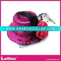 Wholesale Big Rose Flower small hat