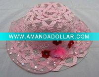 Wholesale big summer hats/natural straw beach hats/summer straw hats