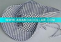 checked fashion caps