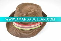 Wholesale paper braid cowboy hats