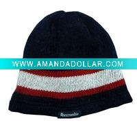 Wholesale 100% acrylic knitting hat made in china