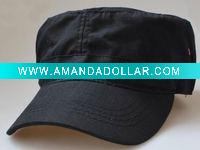 Wholesale embroidered cotton army hat