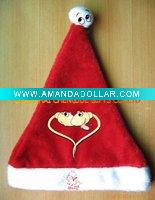 Wholesale plush christmas hat