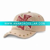 Wholesale 100%cotton washed baseball cap