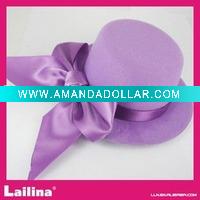 Purple decorative cap