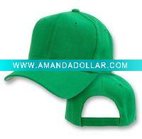 Wholesale Fashion Adjustable Velcro Blank Plain Caps
