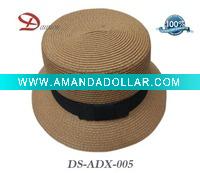 Wholesale Lady's Summer Beach Paper Straw Hat