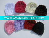 Waffle Crochet Beanie Hat