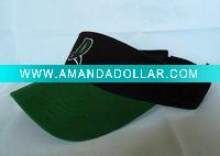 Wholesale printed fashion sun visor cap for USA market
