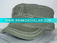 flat military cap