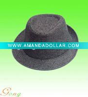 Zigzag twills Fedora Hat