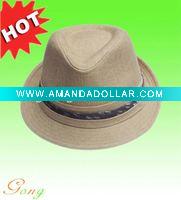 100% Cotton Classical fedora hat