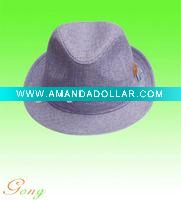 Wholesale Fashion Flax Fedora Hat