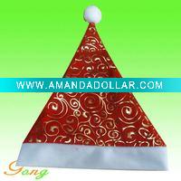 Wholesale Pleuche Christmas Santa Hat
