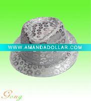 Gold Blocking Fedora Hat