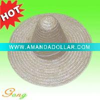 Wholesale 100% natural Straw Sombrero hat