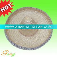 Wholesale 100% natural Straw Sombrero