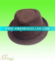 Wholesale Cotton velvet Fedora Hat