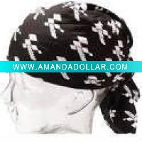 Wholesale 2011 new design 100% cotton printted bandana cap
