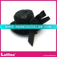 black Small Sequin Hat style