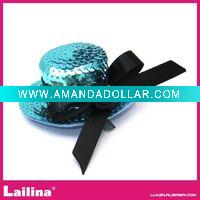 Wholesale sequined fashion Small hat