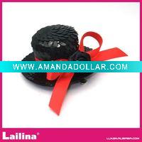 party small black hat