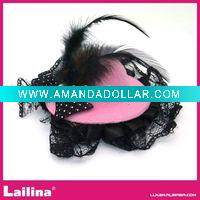Feathered Small Party Costume Hat